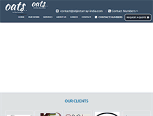 Tablet Screenshot of objectarray-india.com
